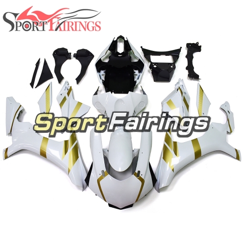 Fairing Kit Fit For Yamaha YZF R1 2015 2016 - White Gold