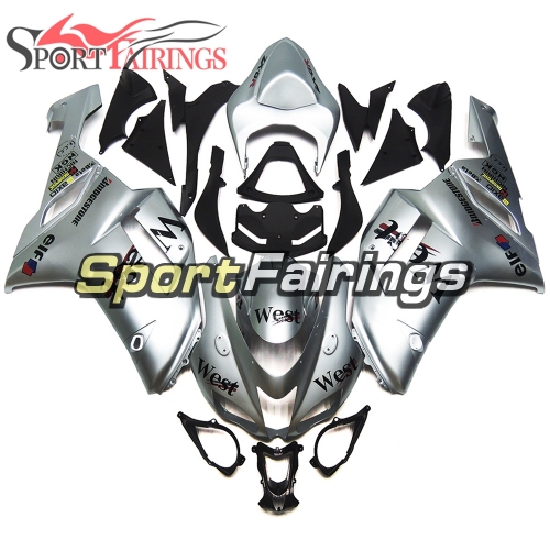 Fairing Kit Fit For Kawasaki ZX6R 2007 - 2008 - West Sliver