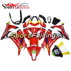 Fairing Kit Fit For Kawasaki ZX10R 2011 - 2015 -Red Trick Star 21