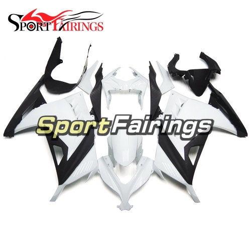 Fairing Kit Fit For Kawasaki EX300R / Ninja 300 2013 -  2015  - White Black