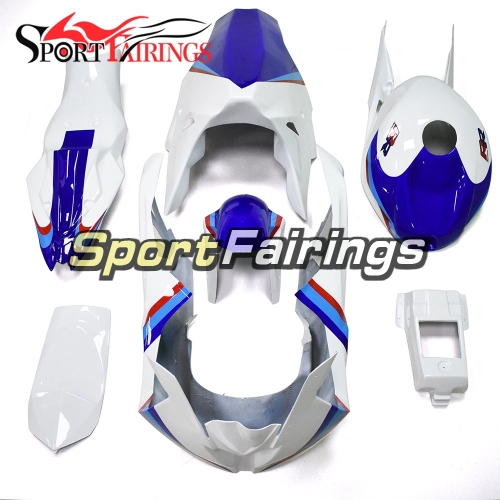 Firberglass Fairing Kit Fit For BMW S1000RR 2015 2016 - White Blue