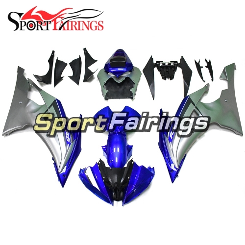 Fairing Kit Fit For Yamaha YZF R6 2008 - 2016 - Silver Blue