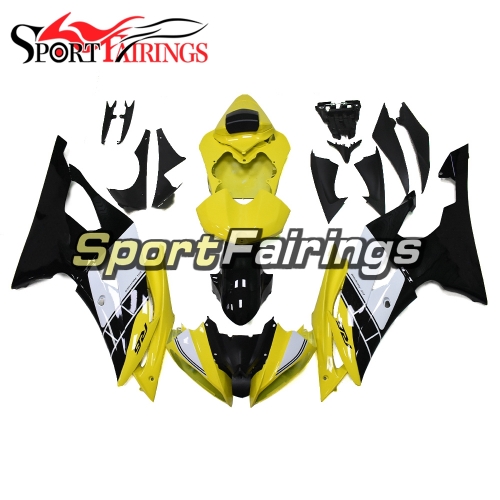 Fairing Kit Fit For Yamaha YZF R6 2008 - 2016 - White Yellow