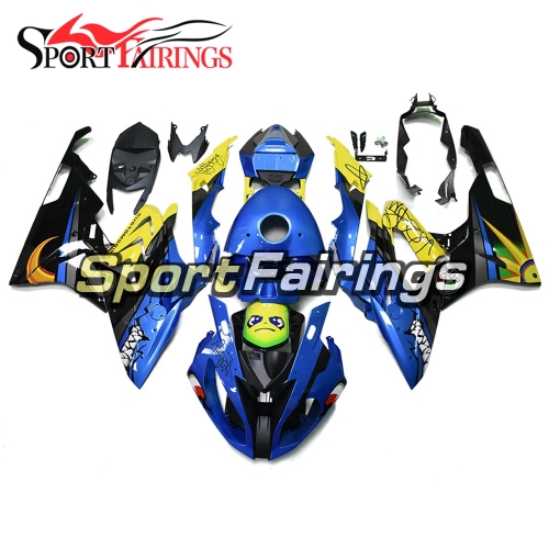 Fairing Kit Fit For BMW S1000RR 2015 2016 - Blue Yellow Shark Attack