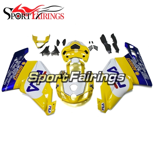 Full Fairing Kit Fit For Ducati 999 749 749s 999s 2003 - 2004 - Yellow Blue White