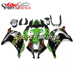 Complete Fairings Fit For Kawasaki ZX10R 2016 - 2020 - Elf Green Black Yellow