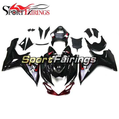 Fairing Kit Fit For Suzuki GSXR600 750 K11 2011 - 2016 - Red Black