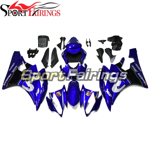 Fairing Kit Fit For Yamaha YZF R6 2006 2007 - Black Blue