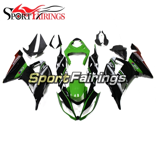 Full Fairing Kit Fit For Kawasaki ZX6R 2013 - 2017 - Gloss Green Black Red