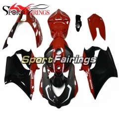 Firberglass Racing New Fairing Kit Fit For Dacati 899/1199 2012 - 2013 - Gloss Candy Red Black