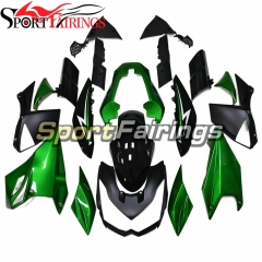 Complete Fairing Kit Fit For Kawasaki Z1000 2010 - 2013 - Gloss Pearl Green Black