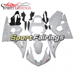 Fairing Kit Fit For Yamaha YZF R6 2003 2004 R6S 06 - 09 - Gloss White with Red Decals