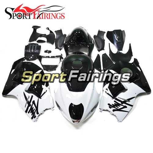 Fairing Kit Fit For Suzuki GSXR1300 Hayabusa 1997 - 2007 - Gloss White Black