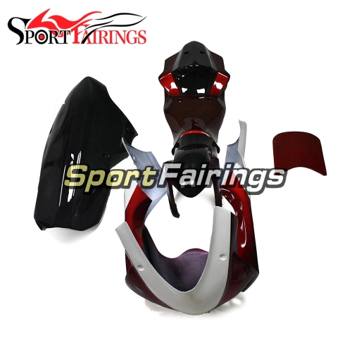 Racing Fiberglass Fairing Kit Fit For Suzuki GSXR600 750 K11 2011 - 2016 - Black Red White