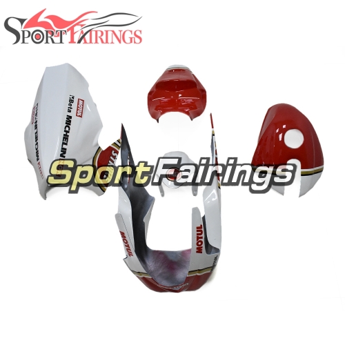 Racing Fiberglass Fairing Kit Fit For Daytona675 2006 - 2008 - White Red Black