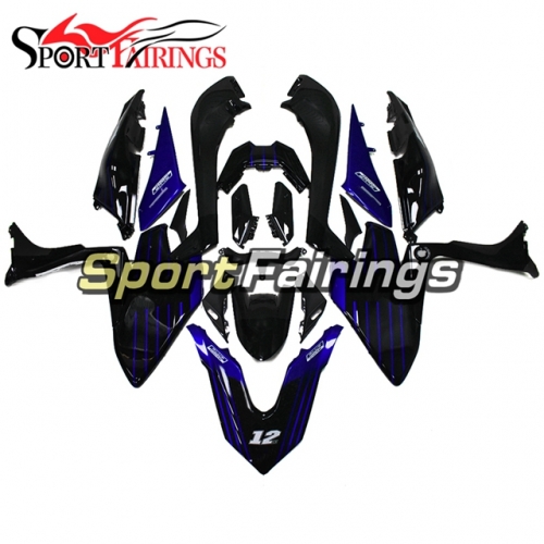 Fairing Kit Fit For Yamaha TMAX530 2017 - Blue Black