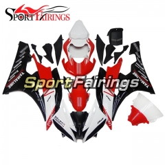 Fairing Kit Fit For Yamaha YZF R6 2006 2007 - Deep Red Black