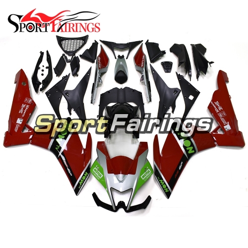 Full Fairing Kit Fit For Aprilia RSV4 1000 2010 - 2015 - Red Black Green Edition