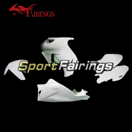 Unpainted Fiberglass Racing Fairing Kit Fit For Kawasaki ZX10R 2006-2007 - Naked Cowlings