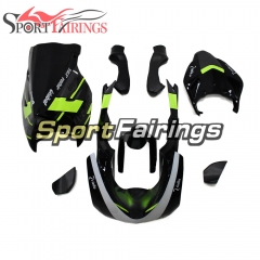 Firberglass Racing Fairings Fit For Dacati 1098/848/1198 2007 - 2012 - Glossy Black Fluorescent Yello