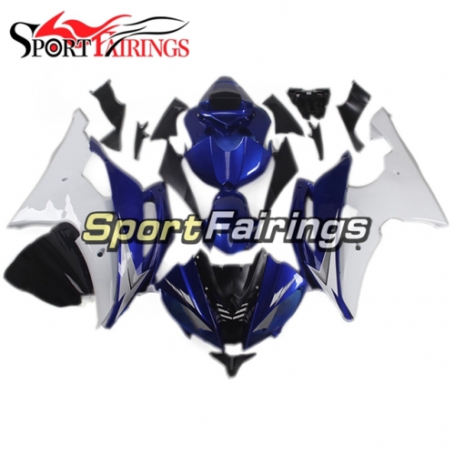 Fairing Kit Fit For Yamaha YZF R6 2008 - 2016 - Blue White