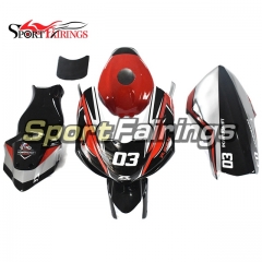Racing Fiberglass Fairing Kit Fit For Suzuki GSXR600 750 K11 2011 - 2016 - Black Red
