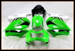 Fairing Kit Fit For Kawasaki EX250R / Ninja 250 2008 - 2012  - Green White Black