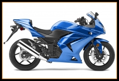 Fairing Kit Fit For Kawasaki EX250R / Ninja 250 2008 - 2012  - Gloss Blue