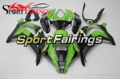 Motorcycle Fairing Kit Fit For Kawasaki ZX10R 2016 - 2020 - Green Black
