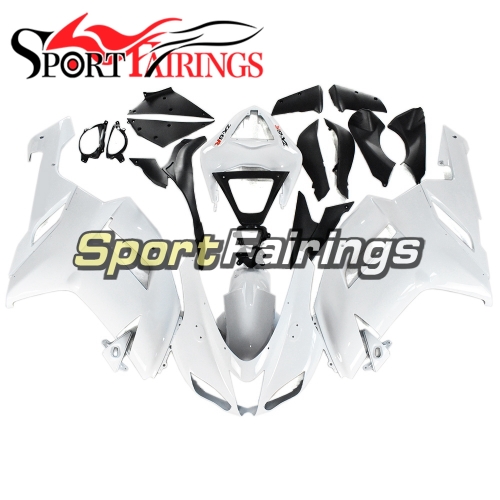 Motorcycle Fairing Kit Fit For Kawasaki ZX6R 2007 - 2008 - Bright White