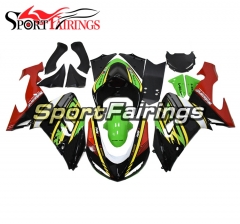 Full Fairing Kit Fit For Kawasaki ZX10R 2006 - 2007 - Green Black Red Yellow