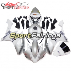 Fairing Kit Fit For Yamaha YZF R1 2007 2008 - Silver White