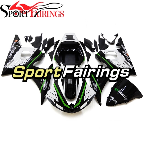 Fairing Kit Fit For Yamaha YZF R6 2003 2004 R6S 06 - 09 -  Black White