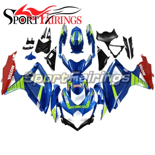 Fairing Kit Fit For Suzuki GSXR600 750 2008 - 2010 - Blue Red Yellow