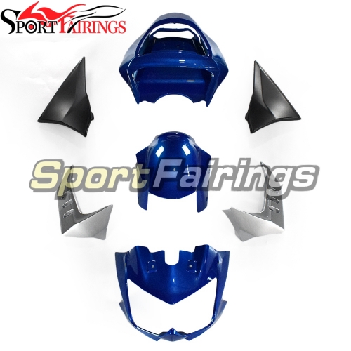 Full Fairing Kit Fit For Kawasaki z1000 2003 - 20006 - Gloss Blue Silver