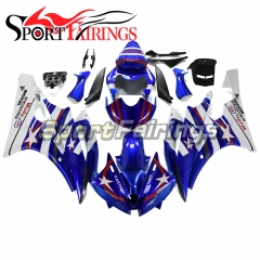 Fairing Kit Fit For Yamaha YZF R6 2006 2007 -White Red Blue