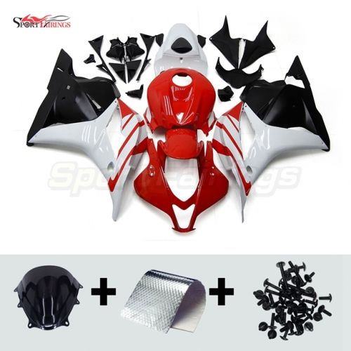 Fairing Kit fit for Honda CBR600RR 2009- 2012 - White Red Black