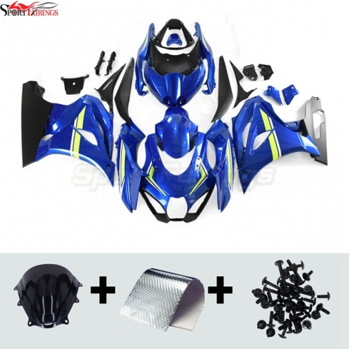 Sportfairings Fairing Kit fit for Suzuki GSXR1000 2017 - 2021 - Blue Black