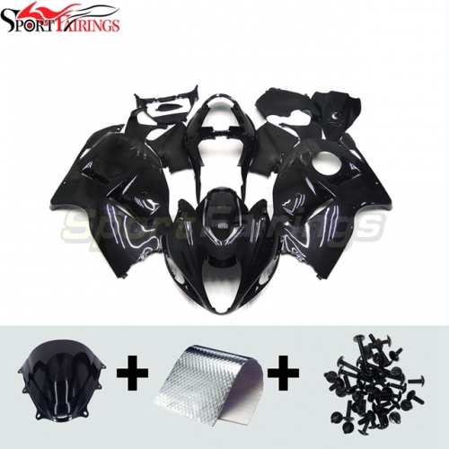 Sportfairings Fairing Kit fit for Suzuki Hayabusa GSX1300R 1997 - 2007 - Gloss Black