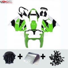 Sportfairings Fairing Kit fit for Kawasaki Ninja ZX6R 2000 - 2002 - Green Black White