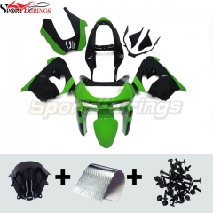 Sportfairings Fairing Kit fit for Kawasaki Ninja ZX9R 1998 - 1999 - Green Black