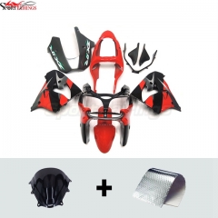 Sportfairings Fairing Kit fit for Kawasaki Ninja ZX9R 2000 - 2001 - Red Black