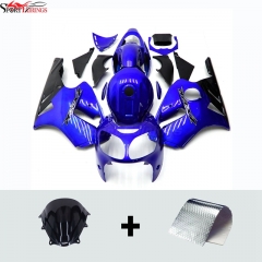 Sportfairings Fairing Kit fit for Kawasaki Ninja ZX12R 2000 - 2001 - Dark Blue with Black Lower