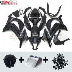 Sportfairings Fairing Kit fit for Kawasaki Ninja ZX10R 2011 - 2015 - Matte Black White