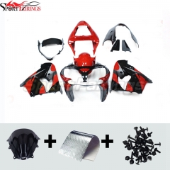 Sportfairings Fairing Kit fit for Kawasaki Ninja ZX9R 2002 - 2003 - Red Black Grey