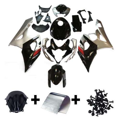 Sportfairings Fairing Kit fit for Suzuki GSXR1000 2005 - 2006 - Black Grey