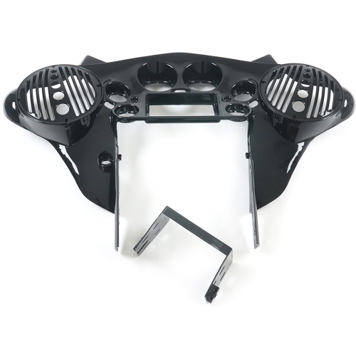 Inner Fairing with 8" Speaker Pods Double DIN Batwing Fairing Fit for Harley Touring 1998-2013