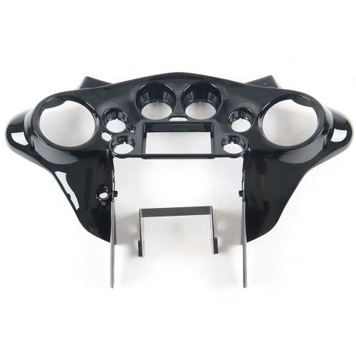 Double DIN Inner Fairing Kit Batwing Fairing Fit for 1998-2013 Harley-Davidson Touring FLH