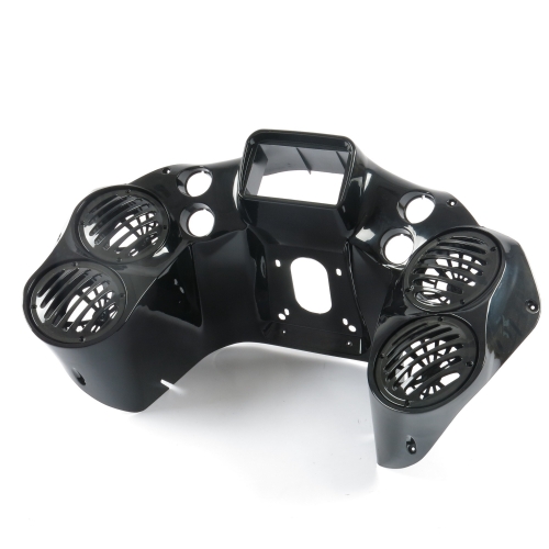 Double DIN Inner Fairing with 6.5" Speaker Pods Fit for Harley Touring Road Glide FLTRX 1994-2013