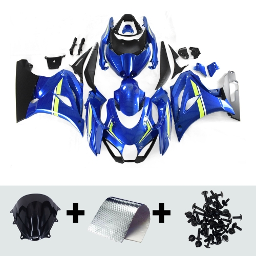 Blue Bodywork for Suzuki GSXR1000 2017 18 19 2020 2021 ABS Injection Fairing Kit